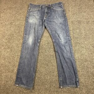 Gap 1969 Slim Fit Mens Blue Jeans Size 32x30 Medium Wash Denim 694926‎